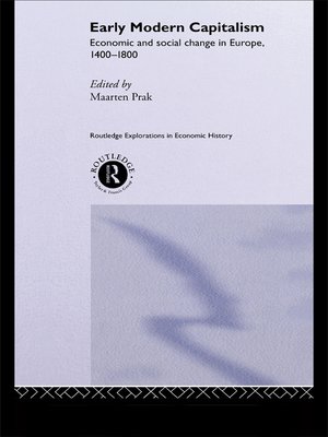 cover image of Early Modern Capitalism